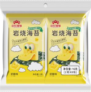 16g Instant Seaweed Algae Kim Snack for All Ages 